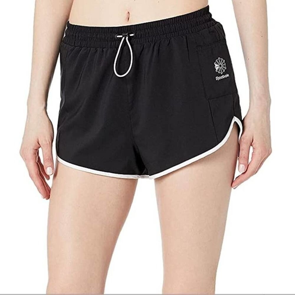 Reebok Shorts‎ Athletic NWT Womens M Classics Running Workout Gym Lounge Leisure